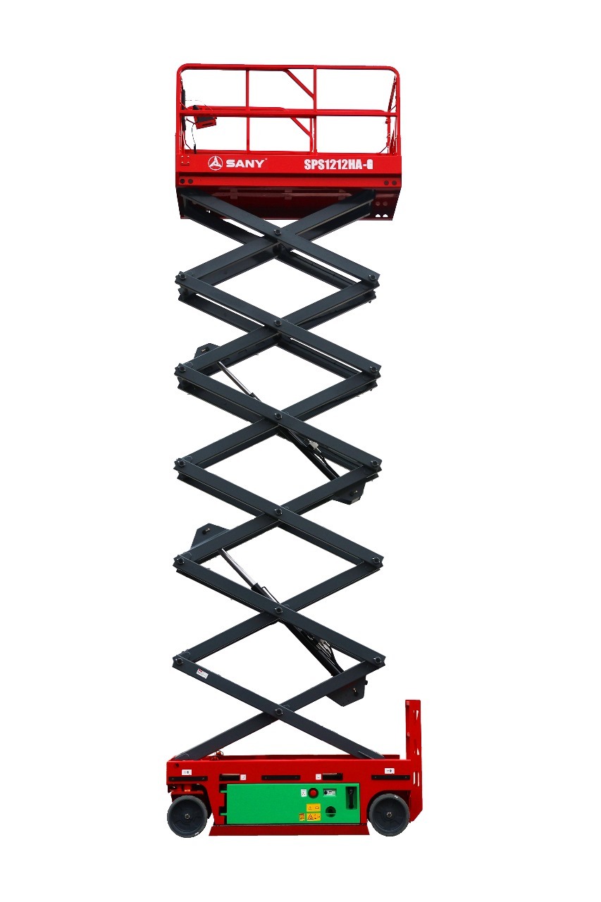 Plataforma de Tijera Sany SPS1212HA — HeavyPro Torreón